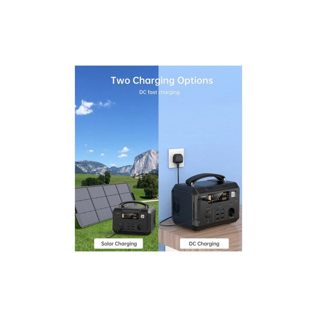 Зарядна станція Choetech BS004-EU-BK, 500W (BS004-EU-BK) - зображення 7