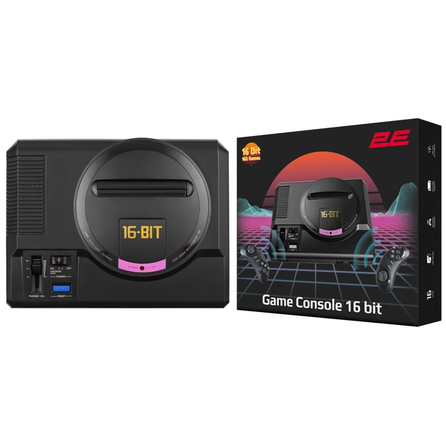 Ігрова консоль 2E 16bit HDMI (2 бездротових геймпада, 188 ігор) (2E16BHDWS188) - picture 11