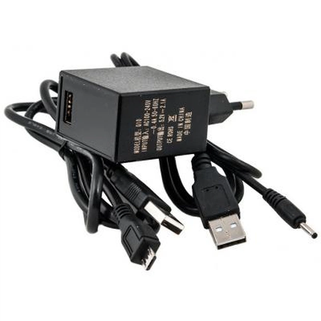 Блок живлення до планшета PowerPlant IBM/LENOVO 220V 11W: 5.2V 2.2A (Micro USB) (IB11OMICR) - picture 1