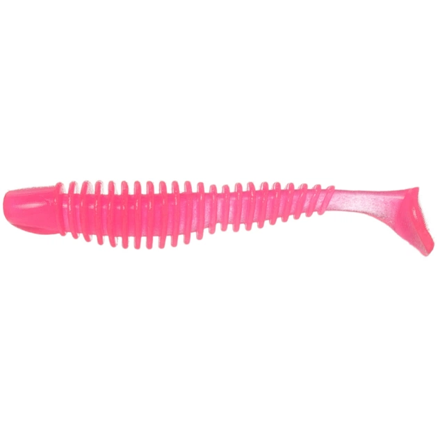 Силикон рыболовный Reins Bubbling Shad 4" 206 UV Pink Sigh (8 шт/уп.) (1552.07.76) - изображение 1