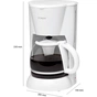 Крапельна кавоварка Bomann КА 183 CB white (КА183CB white) - зменшене зображення 2
