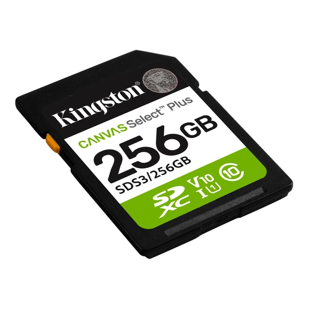 Карта пам'яті Kingston 256GB SDXC class 10 UHS-I V10 A1 Canvas Select Plus (SDS3/256GB) - picture 2