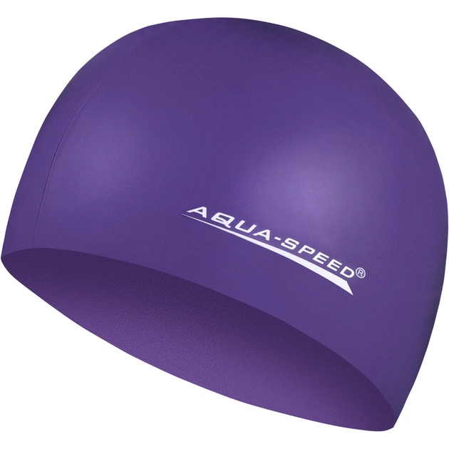 Шапка для плавання Aqua Speed Mega 100-09 фіолетовий Уні OSFM (5908217635457) - зображення 1