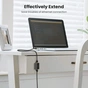 Сращиватель RJ-45 NW114 Ethernet Cable Extender Adapter Black Ugreen (20390) - уменьшенное изображение 4