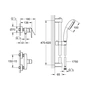 Душовий гарнітур Grohe QuickFix Start Black (UA30330801) - preview 7