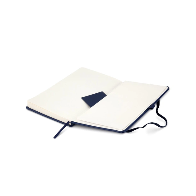 Книга записна Axent Partner Lux , 125x195 мм, 96 аркушів, клітинка, тверда обкладинка, синя (8202-02-A) - зображення 5