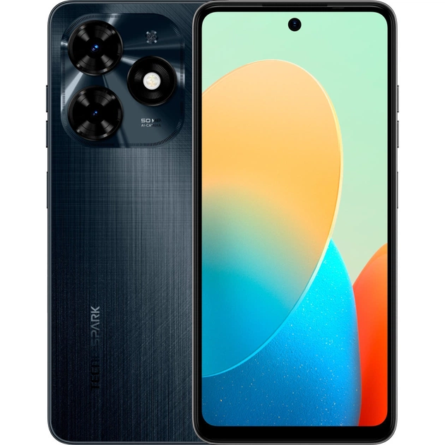 Мобільний телефон Tecno BG7n (Spark 20C 4/128Gb) Gravity Black (4894947011740) - зображення 1