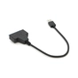 Перехідник USB 3.0 AM to SATA 0.1m for HDD/SSD black Voltronic (YT-C3.0-SATA/0.1) - зменшене зображення 1