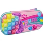 Пенал Cool For School з тисненням 1 відділення Фіолетовий (QT-5631-Purple) - зменшене зображення 1