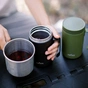 Термокружка Tribe Adventure Mug 450 мл olive (T-FA-0032-olive) - зменшене зображення 7