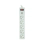 Мережевий фільтр живлення PowerPlant 5м, 5 розеток, USB 2.1A (JY-1056U/5) (PPSA10M50S5U) - зменшене зображення 2