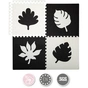 Дитячий килимок MoMi пазл Feli 120 х 120 cм Black (AKCE00028) - зменшене зображення 4