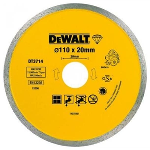 Круг відрізний DeWALT алмазный по керамике 110х1.6х20.0мм. (DT3714) зображення 1