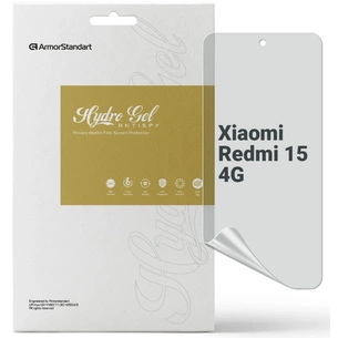 Плівка захисна Armorstandart hydrogel Anti-spy Xiaomi Redmi 15 4G (ARM85451) зображення 1