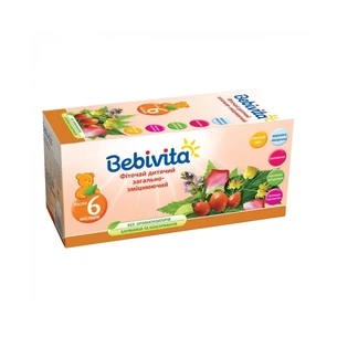 Дитячий чай Bebivita загальнозміцнюючий, 300 г (4820025490596) изображение 1