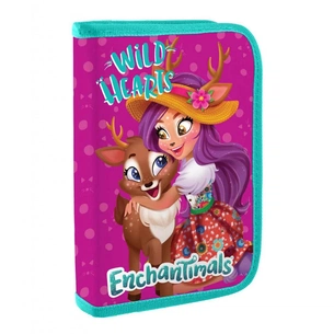 Пенал 1 вересня Enchantimals твердий одинарний з двома клапанами (532833) зображення 1