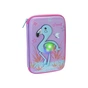 Пенал Cool For School LED 1 відділення з органайзером фіолетовий (QT-5758-Purple) - зменшене зображення 1