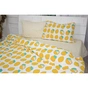 Постільна білизна MirSon Бязь 17-0531 Striped Lemon Сімейна (2200003678598) - зменшене зображення 3