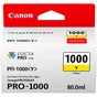 Картридж Canon PFI-1000Y (yellow) (0549C001) - уменьшенное изображение 1