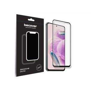 Скло захисне BeCover Xiaomi Redmi Note 12S Black (709751) зображення 1