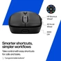 Мишка HP 700 Rechargeable Wireless/Bluetooth Black (AZ7B0AA) - зменшене зображення 5