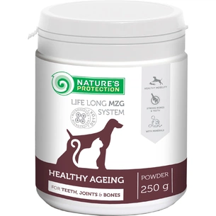 Пробіотична добавка для тварин Nature's Protection Ageing Formula для собак і котів похилого віку 250 г (CAN451425) зображення 1