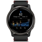 Смарт-годинник Garmin Venu 2, GPS, Wi-Fi, Black + Slate, Leather, GPS (010-02430-21) - зменшене зображення 3