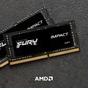 Модуль пам'яті для ноутбука SoDIMM DDR4 16GB 3200 MHz Fury Impact Kingston Fury (ex.HyperX) (KF432S20IB1/16) - зменшене зображення 4