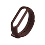 Ремінець до фітнес браслета BeCover Silicone для Xiaomi Mi Smart Band 5/6/7 Red Wine (705557) - зменшене зображення 2