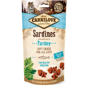 Ласощі для котів Carnilove Semi Moist із сардиною і петрушкою 50 г (8595602527236) зображення 1