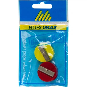 Точилка Buromax SET*2шт, plastic (BM.4700-99) зображення 1