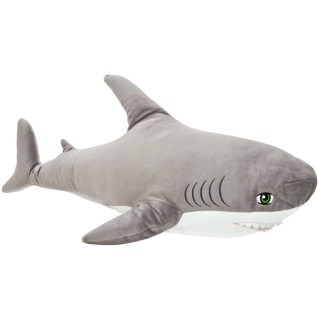 М'яка іграшка WP Merchandise Акула сіра, 100 см (FWPTSHARK22GR0100) - зображення 1