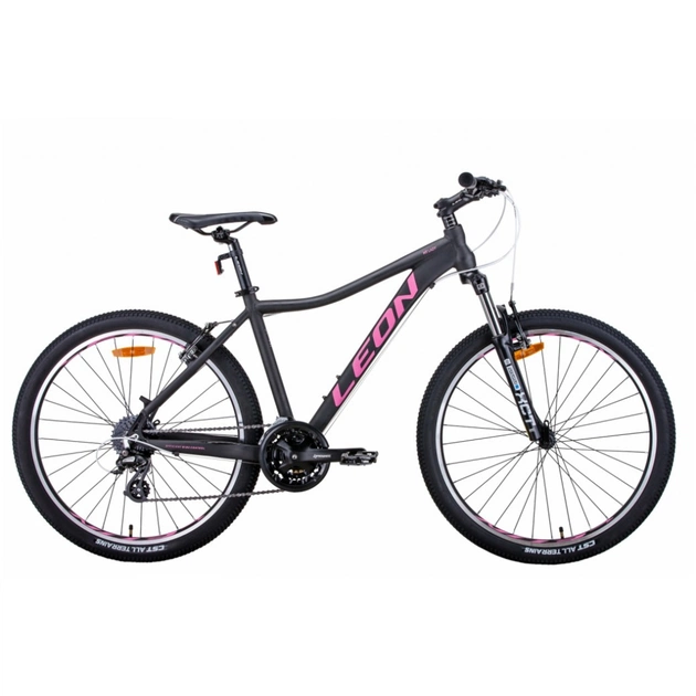 Велосипед Leon 26" HT-LADY рама-15" 2021 Graphite/Crimson (OPS-LN-26-070) - зображення 1