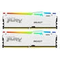 Модуль пам'яті для комп'ютера DDR5 32GB (2x16GB) 6800 MHz Beast White RGB XMP Kingston Fury (ex.HyperX) (KF568C34BWAK2-32) - зменшене зображення 1