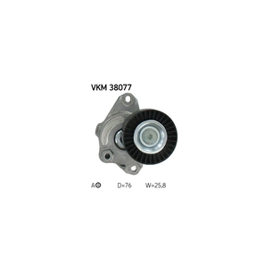 Натягувач ременя з роликом SKF VKM 38077 зображення 1