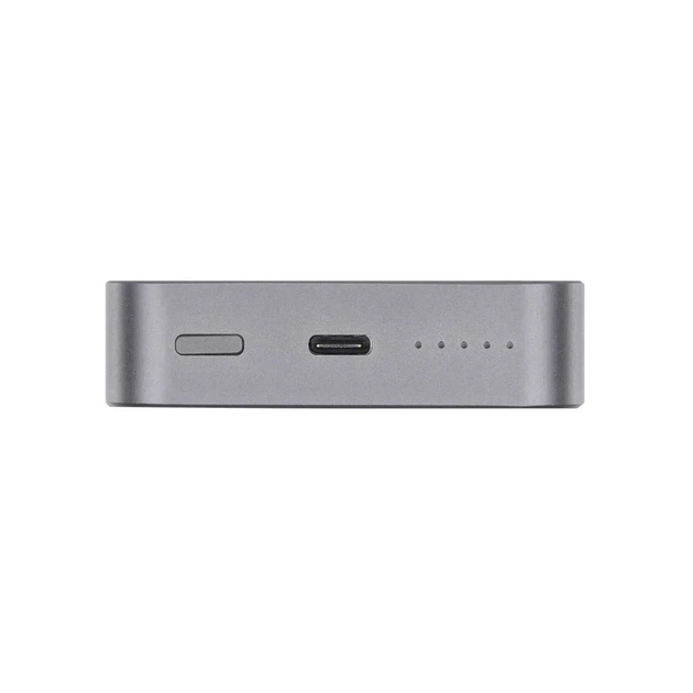 Батарея універсальна EMOS 10000mAh WI1046, 20W, Wireless, grey (B0551GY) - picture 5