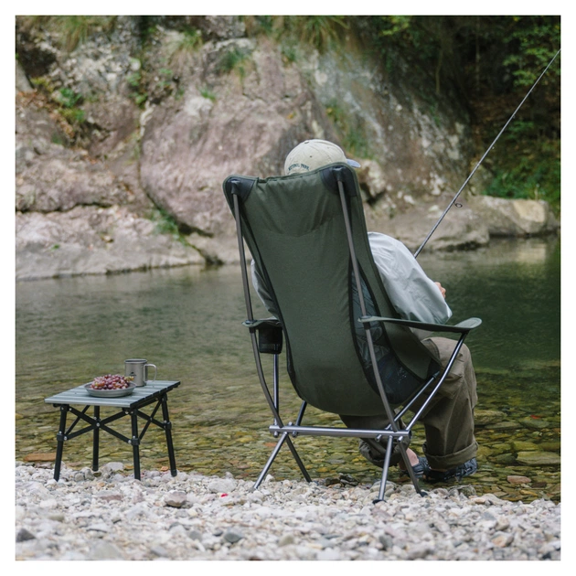 Крісло складане Naturehike CNK2300JU0003, зелене (6976023929472) - picture 9