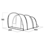 Намет Easy Camp Skarvan 4 (120496) (931572) - зменшене зображення 6
