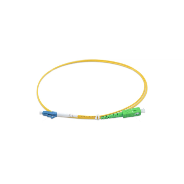 Оптический патчкорд Cor-X SC/APC-LC/UPC SingleMode Simplex 3м (OFPC-SC/APC-LC/UPC-3) - изображение 1