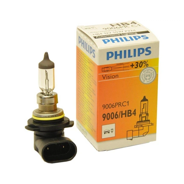Автолампа Philips HB4 Vision, 3200K, 1шт (9006PRC1) - зображення 1