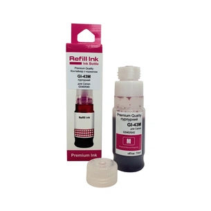 Чорнило Premium Quality Canon GI-43 70мл Magenta 4680C001 (70264930) зображення 1
