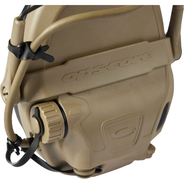 Тактичні навушники Ops-Core AMP Communication Headset-Connectorized. Верхній тримач. Tan (N101153-01-0000) - picture 7