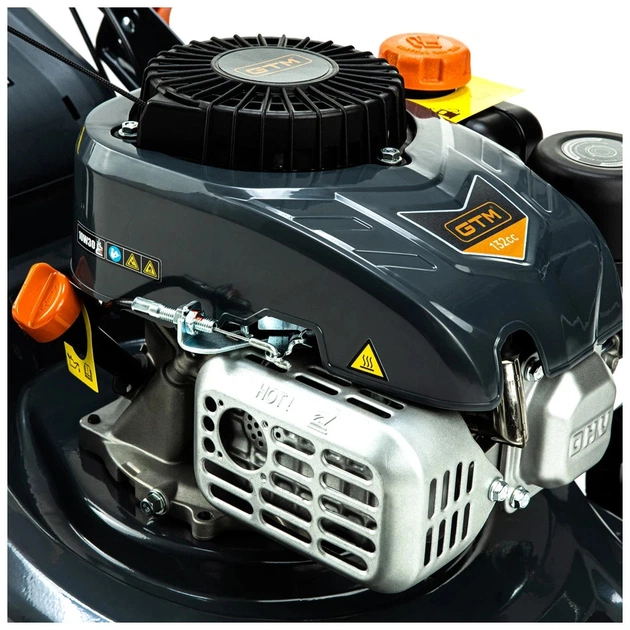 Газонокосарка GTM бензинова LM42, 4к.с., 42см, втравозбірник 45л, несамохідна (LM42) - picture 6