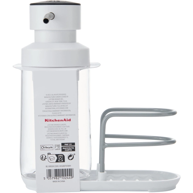 Дозатор для рідкого мила KitchenAid KEG887OSWH - picture 6