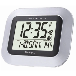 Настінний годинник Technoline WS8005 Silver/Black (DAS301208) зображення 1