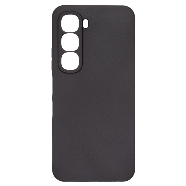 Чохол до мобільного телефона Armorstandart Matte Slim Fit Infinix Hot 60 4G Camera cover Black (ARM87260) - зображення 1
