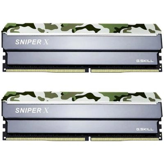 Модуль пам'яті для комп'ютера DDR4 16GB (2x8GB) 2400 MHz Sniper X G.Skill (F4-2400C17D-16GSXF) - зображення 1