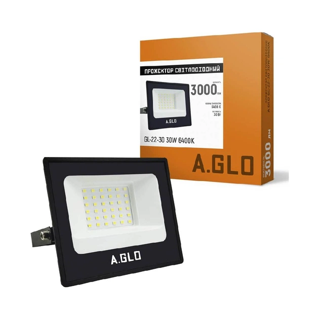 Прожектор A.GLO GL-22-30 30W 6400K - изображение 1