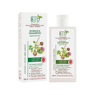 Шампунь Pharma Bio Laboratory Реп'яховий Проти випадіння волосся 200 мл (4820074624096) зображення 1