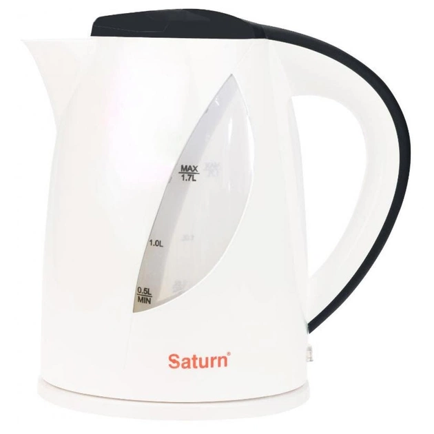 Електрочайник Saturn ST-EK8437 White/Black (ST-EK8437White/Black) - изображение 1